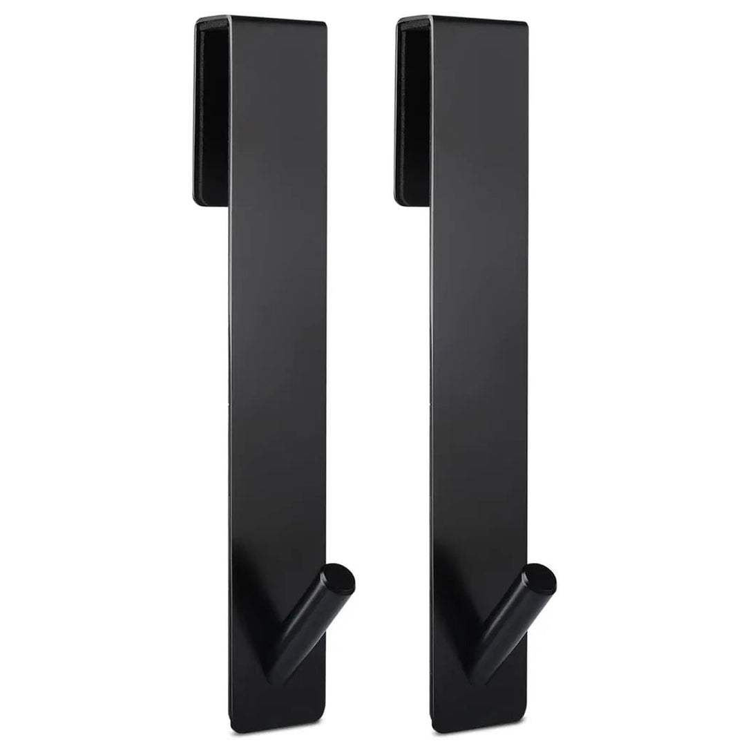 Handtuchhaken für Duschwand Schwarz, 2er Set
