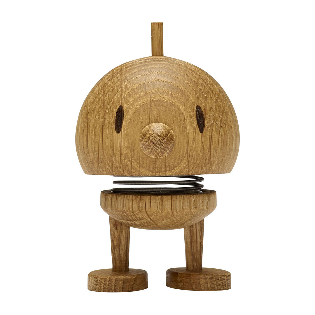 Figurine décorative Hoptimist Bumble Oak en chêne, taille S