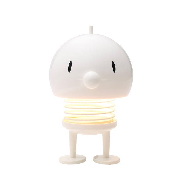 Lampe de table Hoptimist L, blanc, vue de face