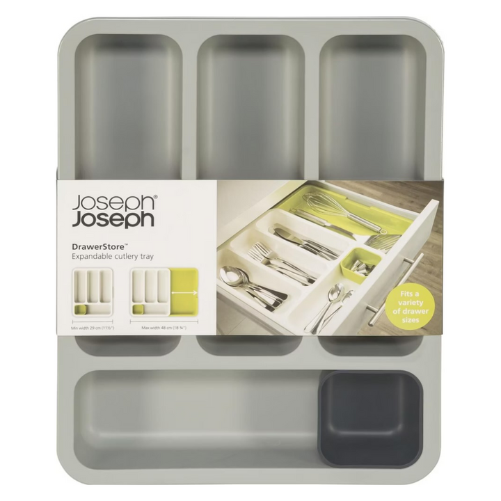 Joseph Joseph DrawerStore Besteckkasten mit erweiterbarem Design für flexible Küchenorganisation und platzsparende Aufbewahrung