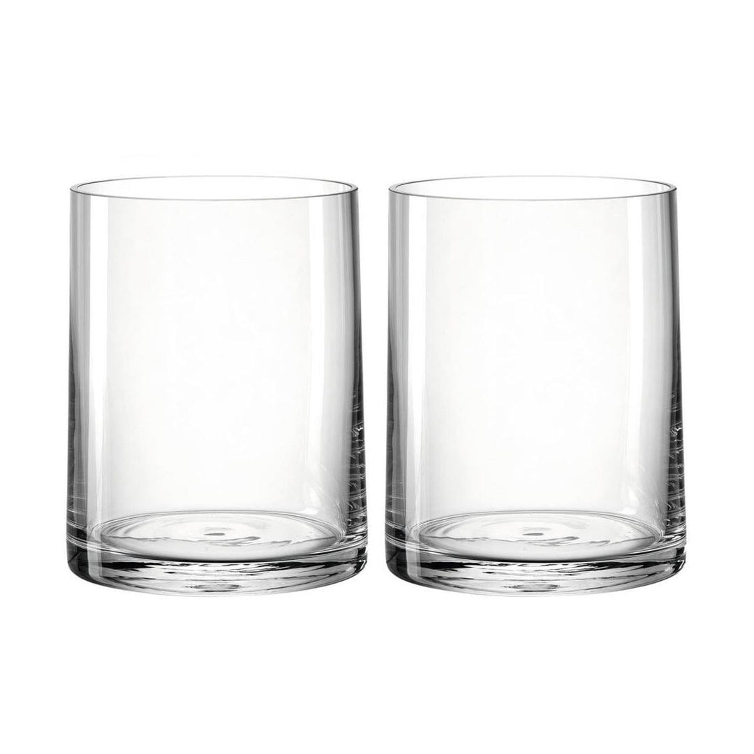 Leonardo Vase Novara 2er-Set, 19 cm, Glas