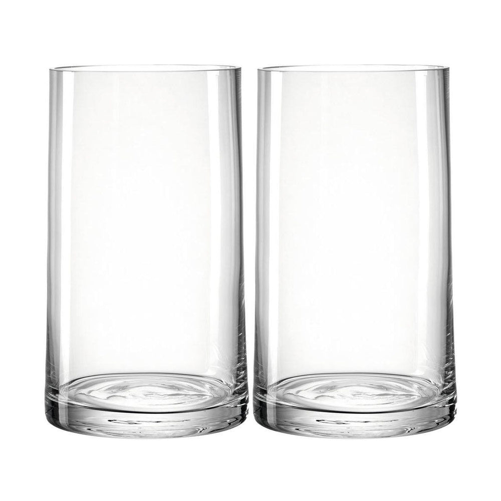 Leonardo Vase Novara 2er-Set, 26 cm, Glas