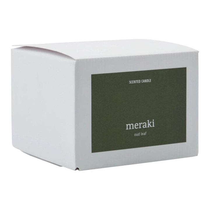 Meraki Duftkerze Oud Leaf, Verpackung