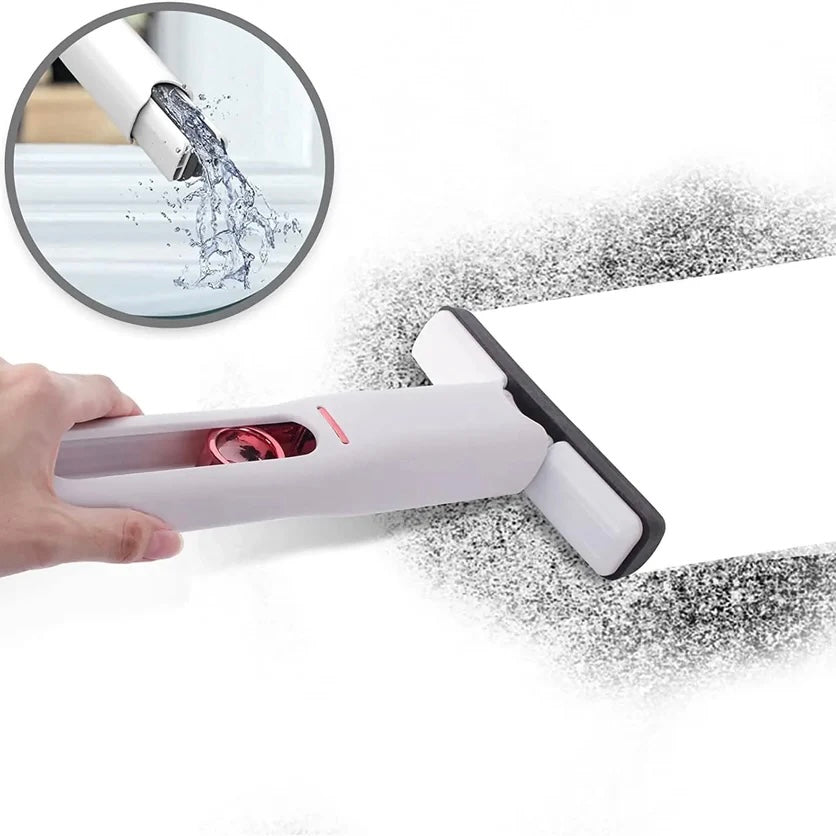 Mini Wischmopp entfernt Schmutz und Wasser effektiv dank integrierter Auswringfunktion ohne Eimer