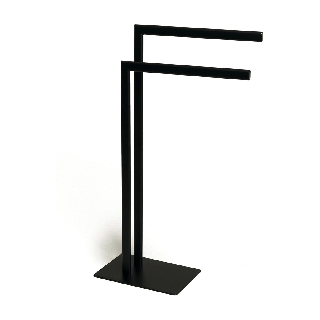 Porte-serviettes sur pied Möve Velvet, noir