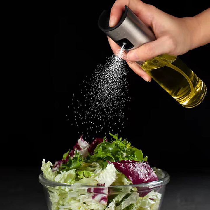 Öl- und Essigsprüher für Salat – kontrollierte Dosierung für bewusste Ernährung und weniger Fett