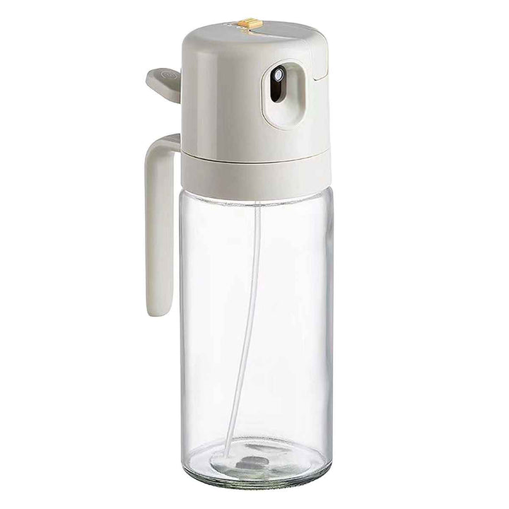 Oelsprueher 550 ml aus Glas mit Spruehkopf transparent