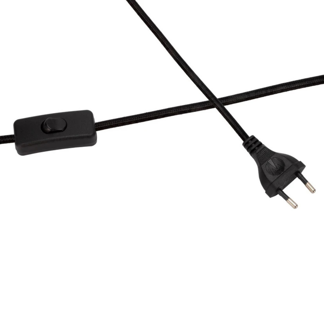 Kabel mit Schalter der Pauleen Crystal Velvet Tischleuchte