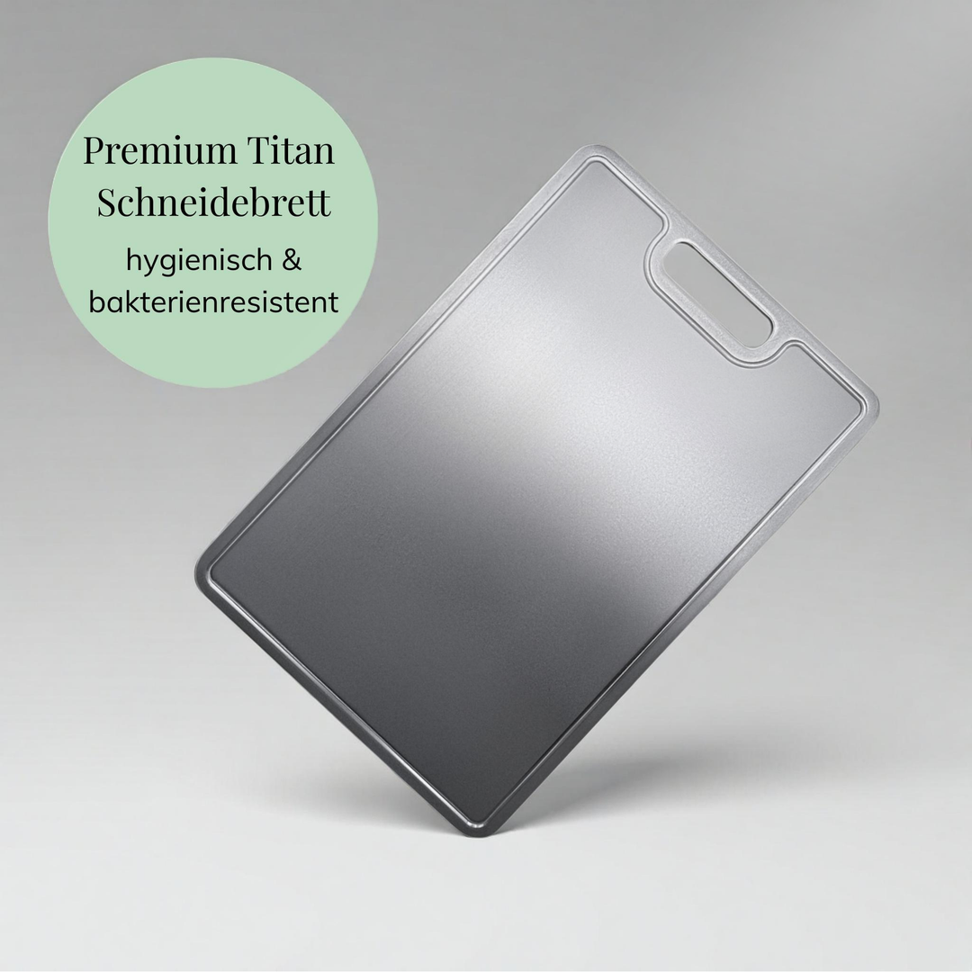 Titan Schneidebrett mit hygienischer, geruchsneutraler Oberfläche für Fleisch, Gemüse und Fisch