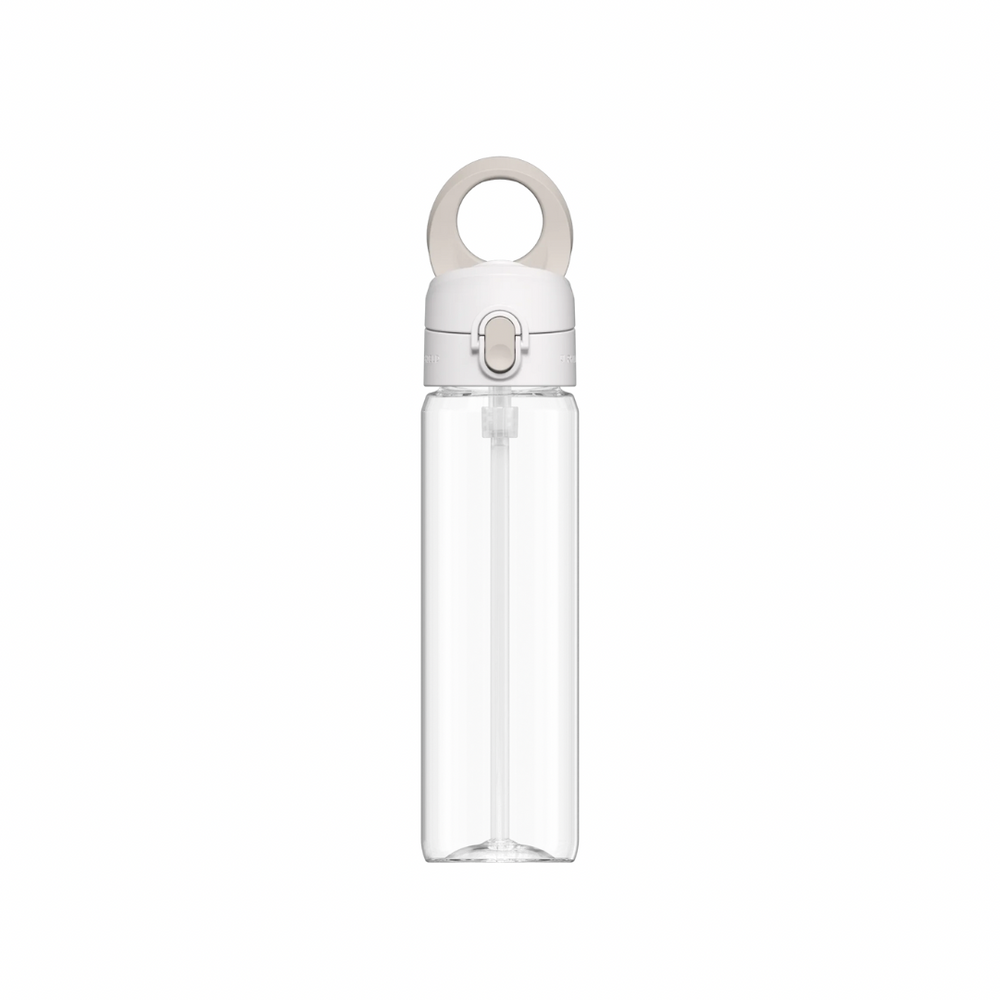 RhinoShield AquaStand Trinkflasche 800 ml in Weiss mit Magnetring am Deckel