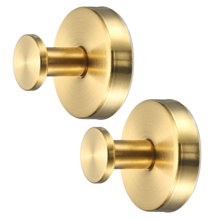 Goldfarbener Saugnapfhaken ohne Bohren mit hoher Tragkraft