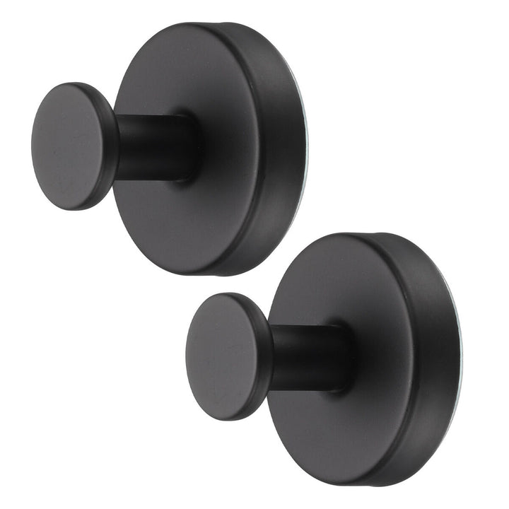 Schwarzer Saugnapfhaken ohne Bohren mit extra starkem Halt bis 3 kg