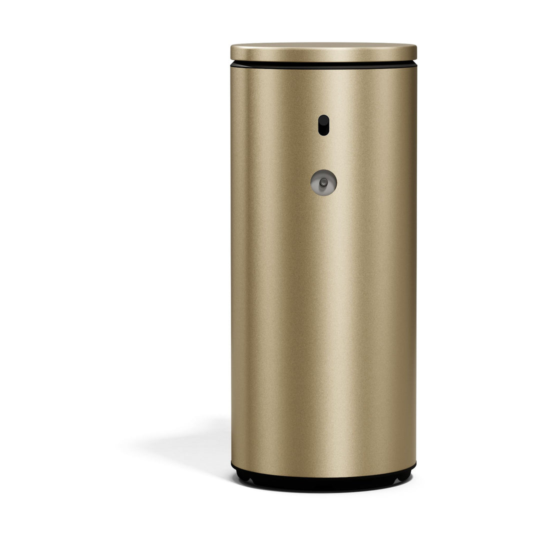 Simplehuman Sensorspender 266 ml, Gold, Rückansicht