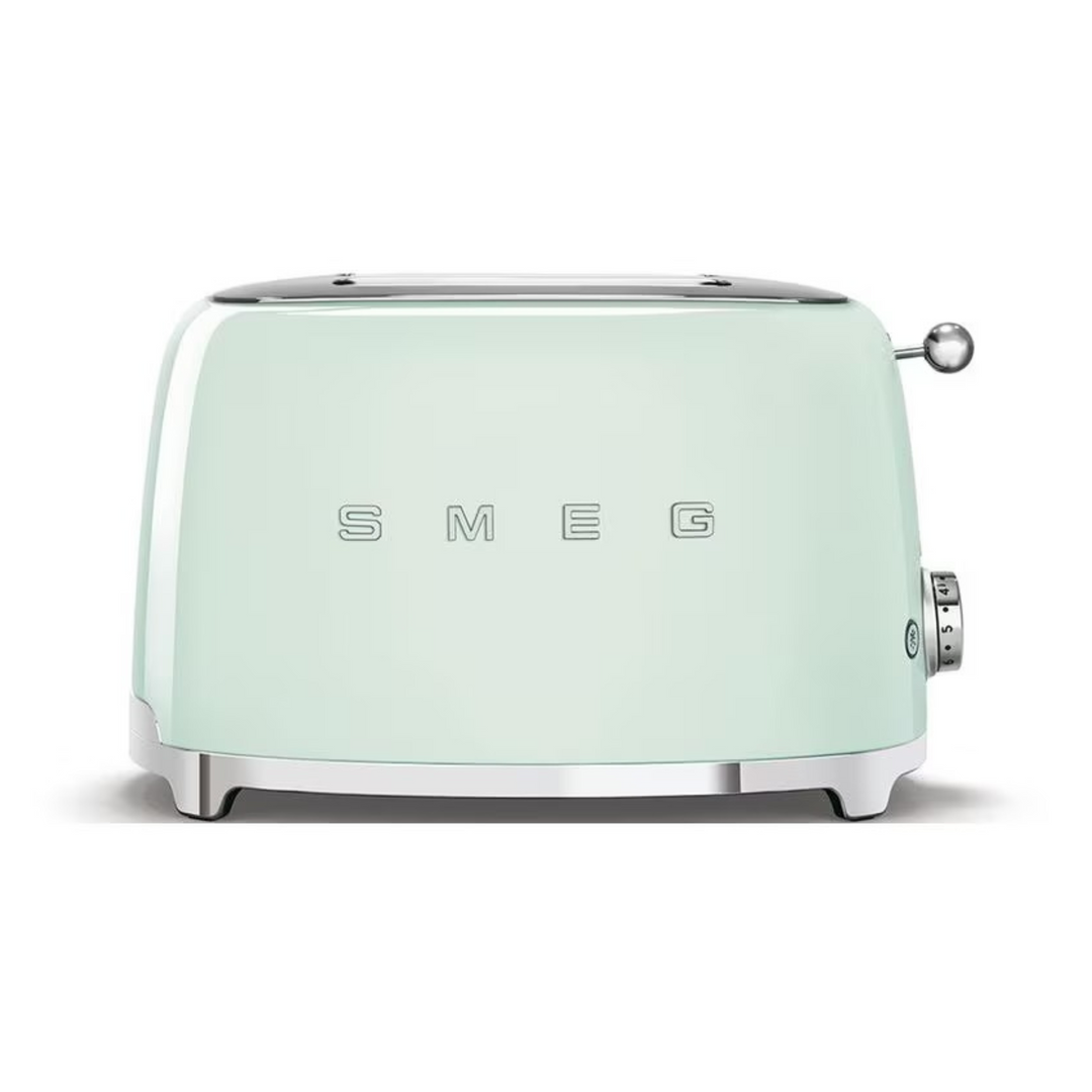 SMEG Toaster 50s Retro Style in Grün im typischen 50er Jahre Design