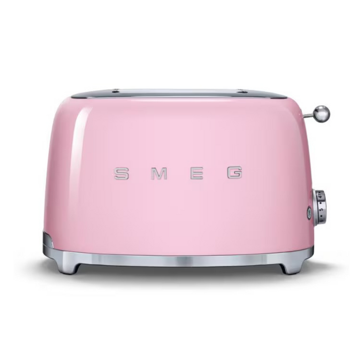 SMEG Toaster 50s Retro Style in Rosa als farbiger Blickfang für die Küche