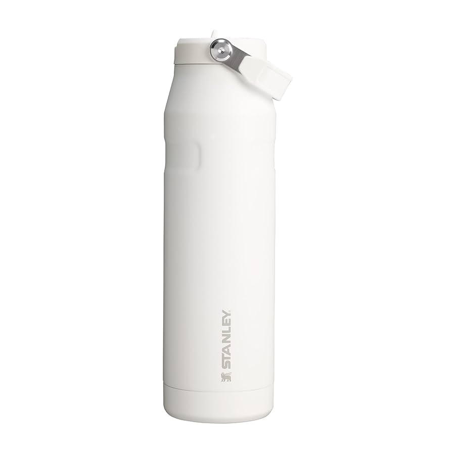 Stanley IceFlow Flip Straw Thermosflasche 1.06 l in Frost (Weiss)