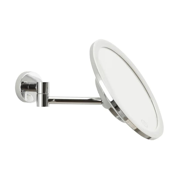tesa Visioon LED-Kosmetikspiegel Chrom, Schwenkarm von der Seite