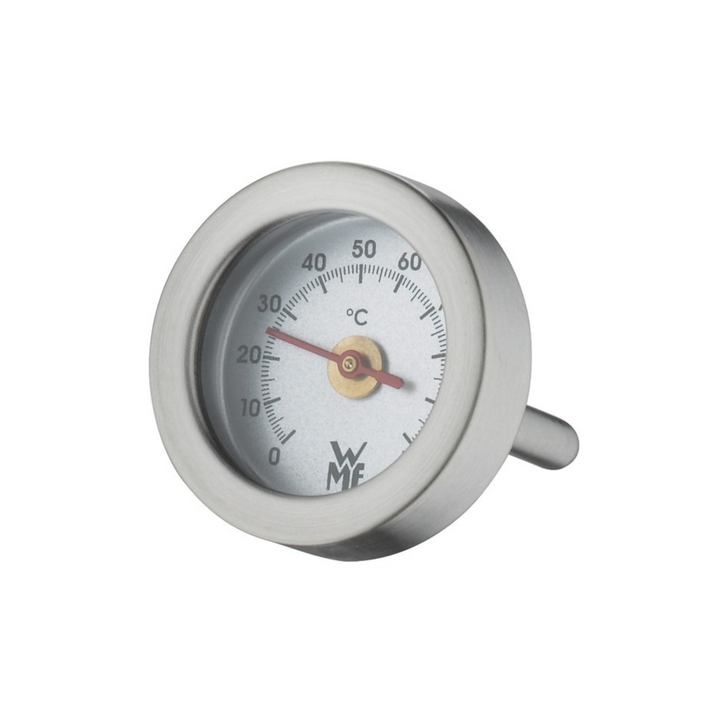 Integriertes Thermometer im WMF Dampfgarer Vitalis zur präzisen Temperaturkontrolle beim Dampfgaren
