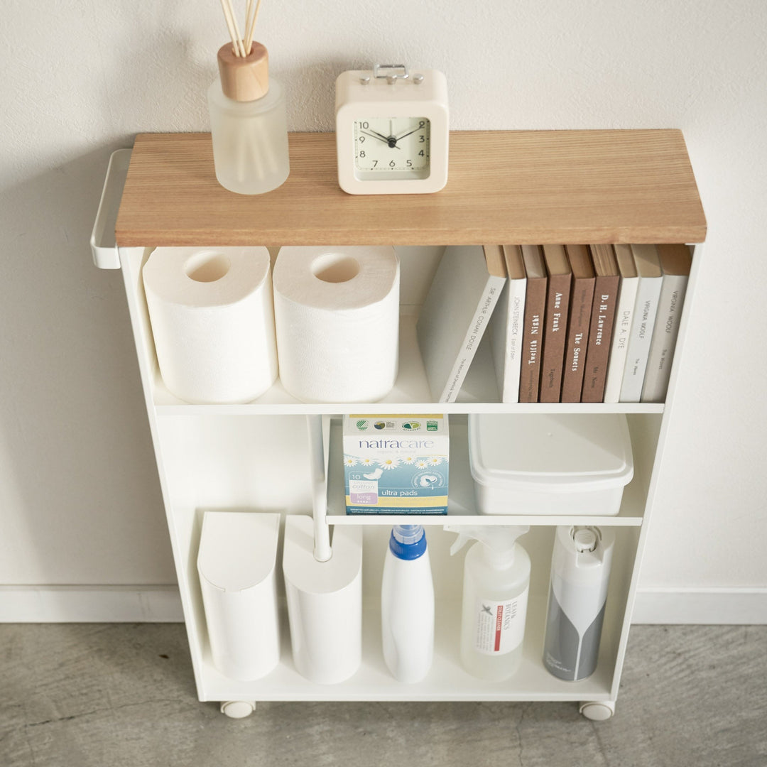 Yamazaki Badewagen Tower 68 cm, Weiss