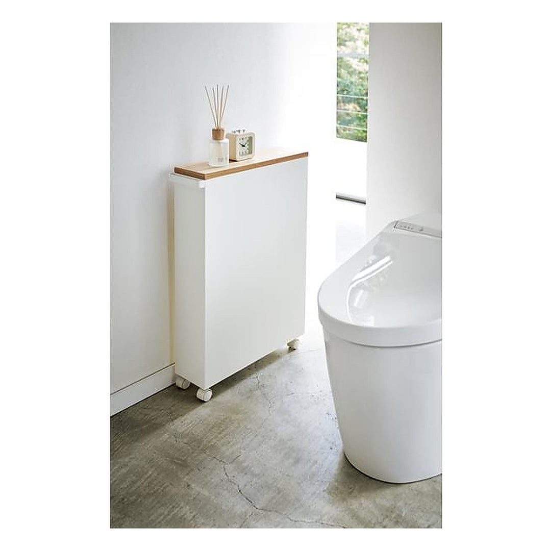 Yamazaki Badezimmerregal Tower 68 cm, Weiss