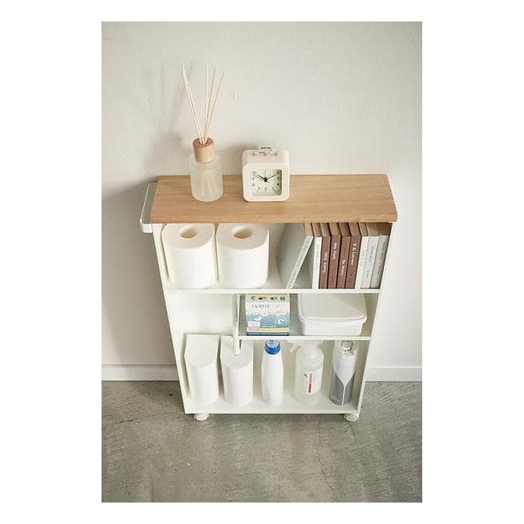 Yamazaki Badezimmerregal Tower 68 cm, Weiss