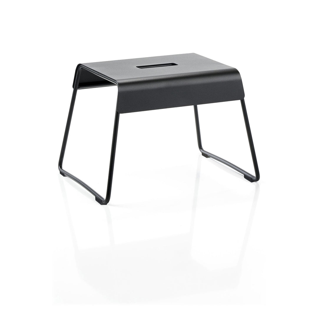 Zone Denmark A-Stool Tritthocker aus Stahl, Schwarz