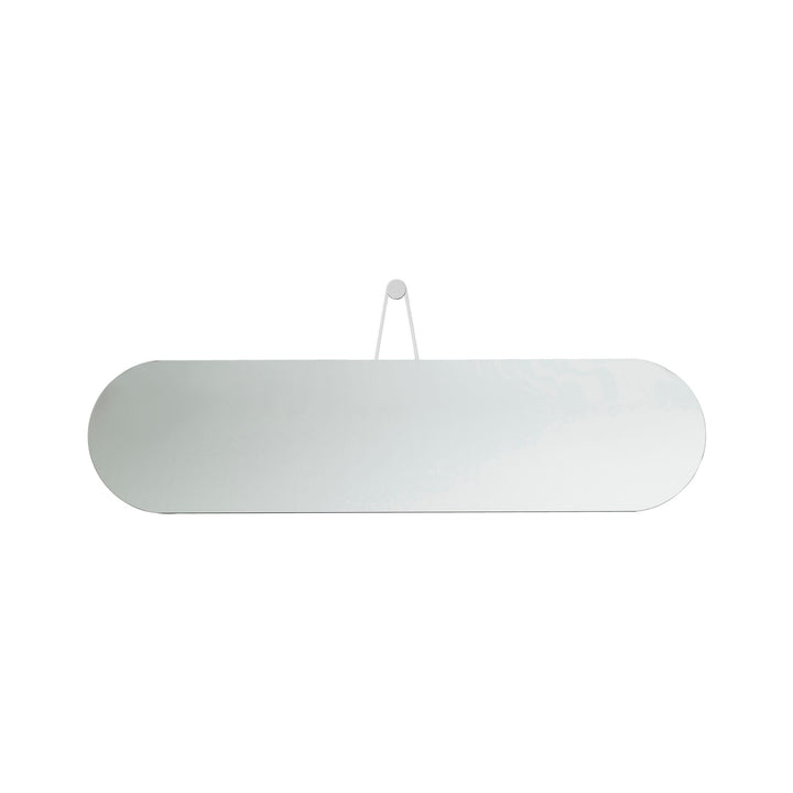 Zone Denmark A-Wall Wandspiegel 30 x 120 cm, Soft Grey, quer aufgehängt