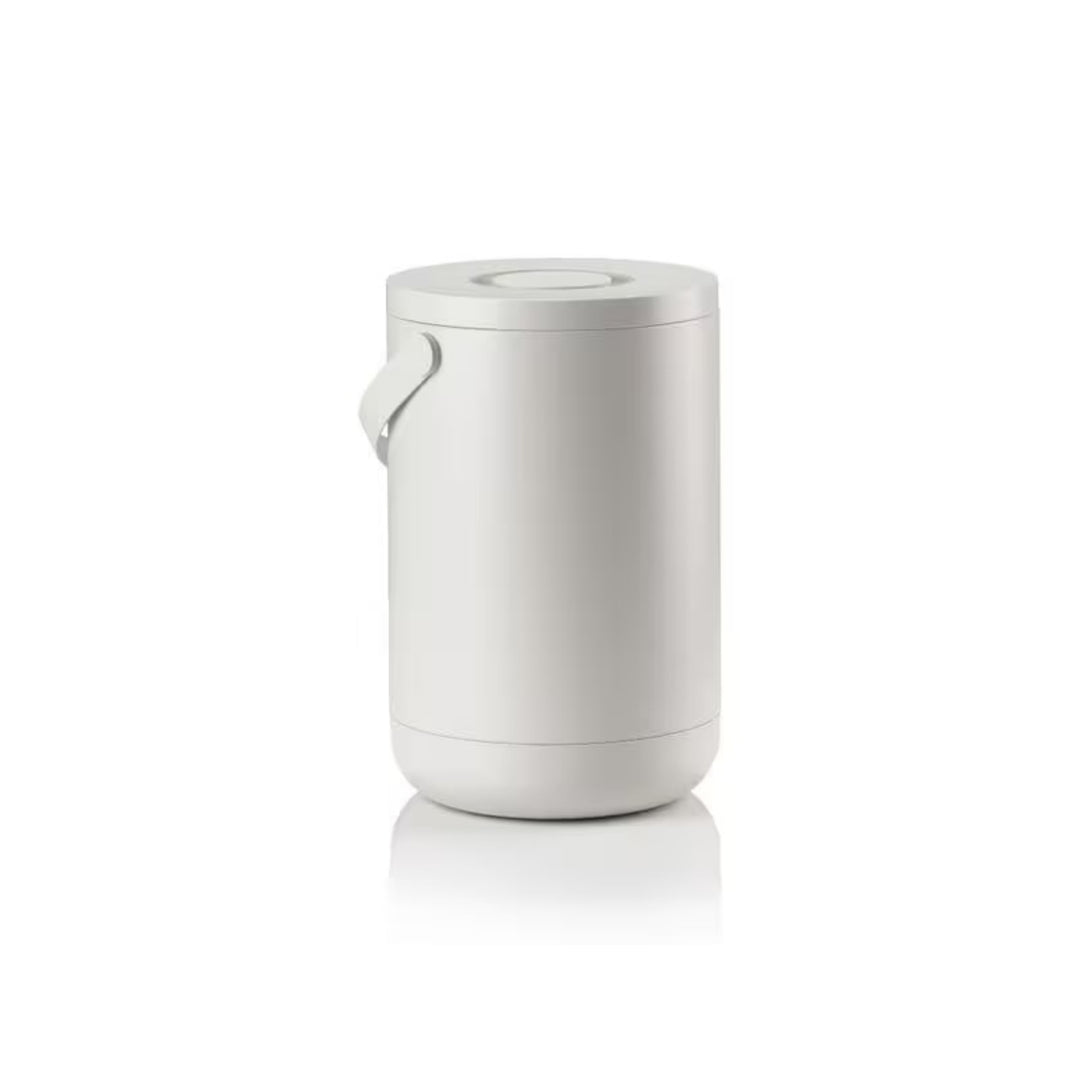 Poubelle Zone Denmark Circular, gris, 22 l, vue de côté