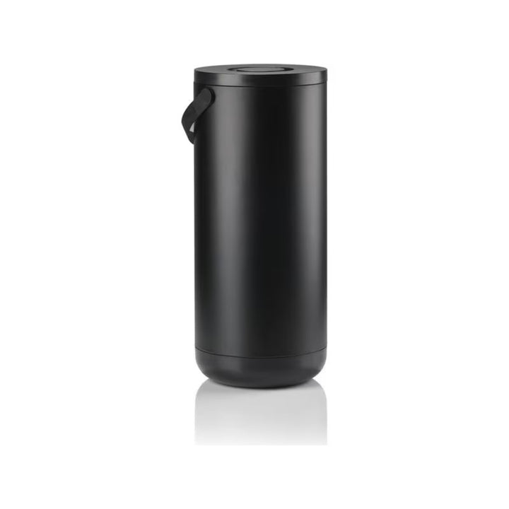 Poubelle Zone Denmark Circular, noir, 35 l, vue de côté