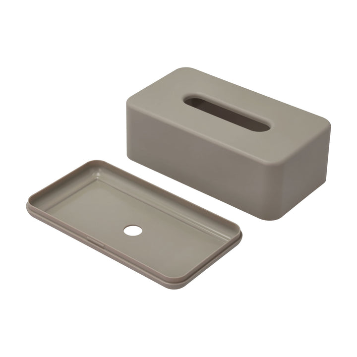 Zone Denmark Kosmetiktuchbox Ume gross, Taupe mit abgenommener Bodenplatte