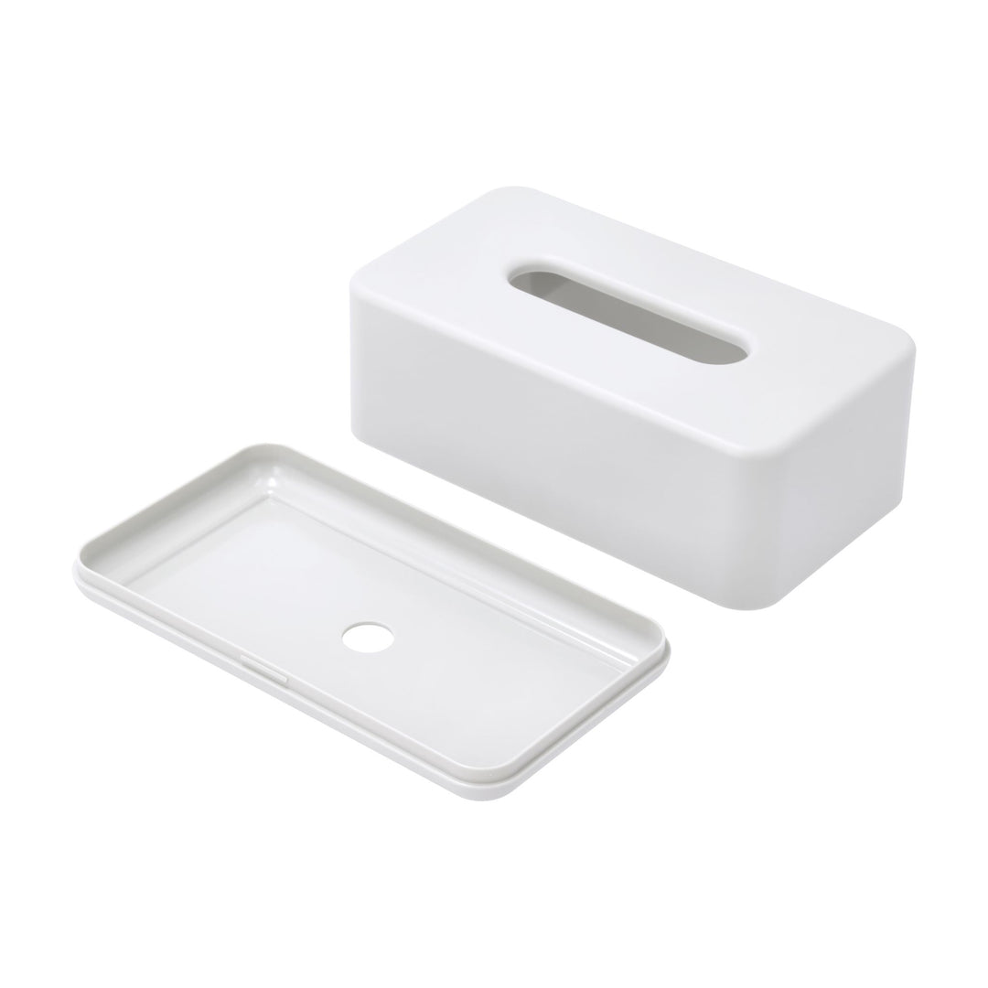 Zone Denmark Kosmetiktuchbox Ume gross, Weiss mit abgenommener Bodenplatte
