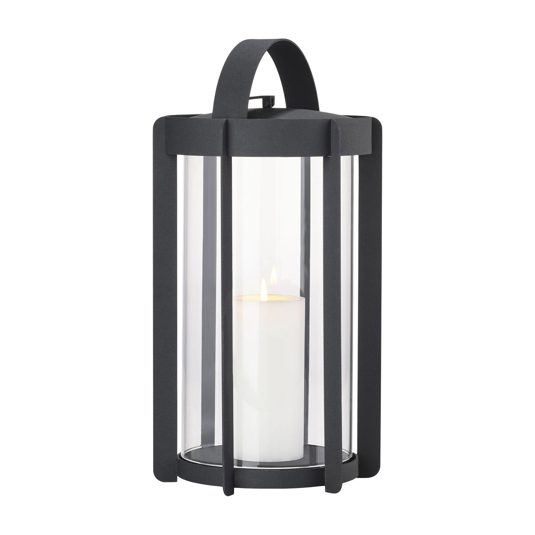 Zone Denmark Laterne Firefly 35 cm, Schwarz mit aufgestellter Schlaufe