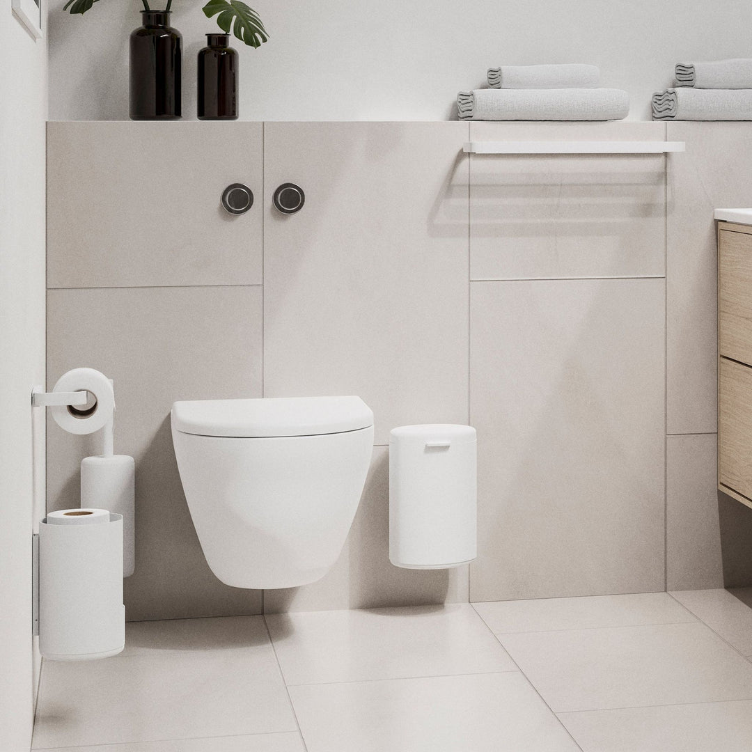 Zone Denmark Rim Badserie, Weiss im WC