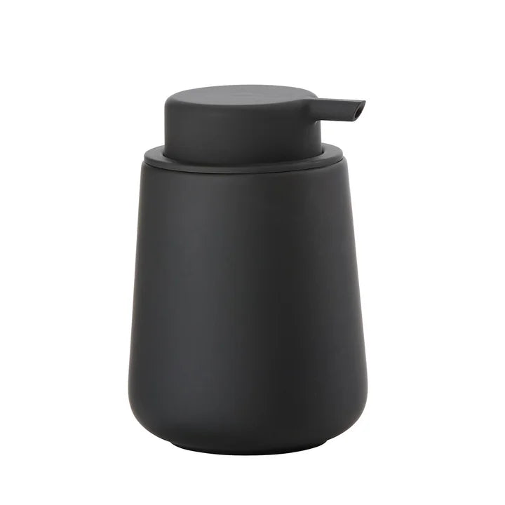 Zone Denmark Seifenspender Nova One 250 ml in Schwarz – skandinavisches Design mit matter Soft-Touch Oberfläche