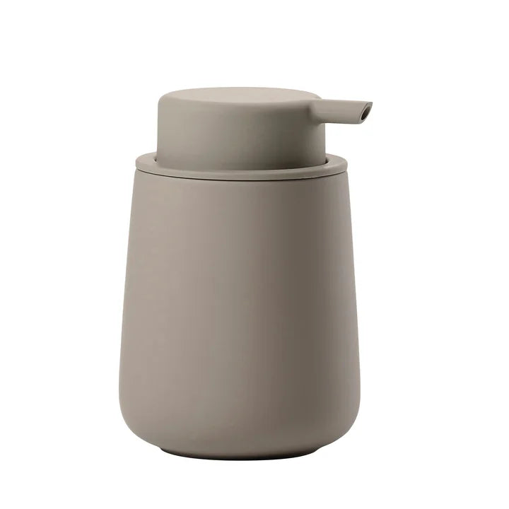 Zone Denmark Seifenspender Nova One 250 ml in Taupe – elegantes Badaccessoire mit Soft-Touch Oberfläche