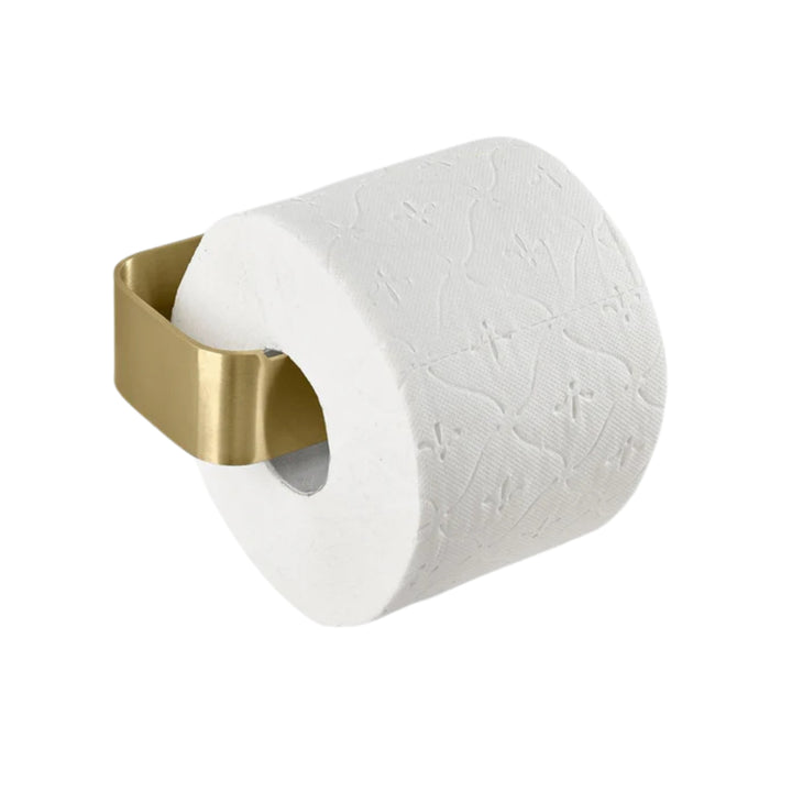 Porte-papier toilette Zone Denmark Ume avec rouleau, or