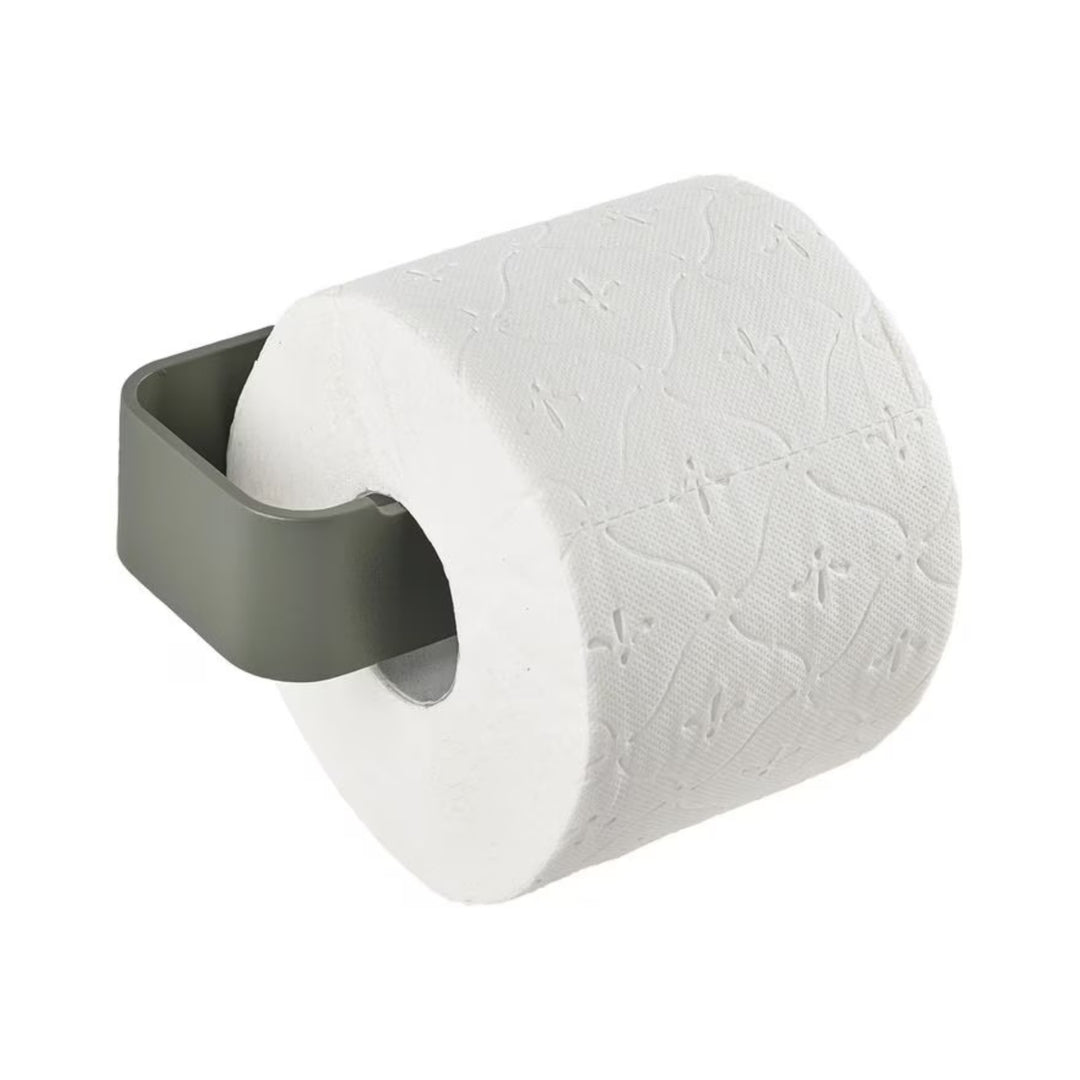 Porte-papier toilette Zone Denmark Ume avec rouleau, vue de côté
