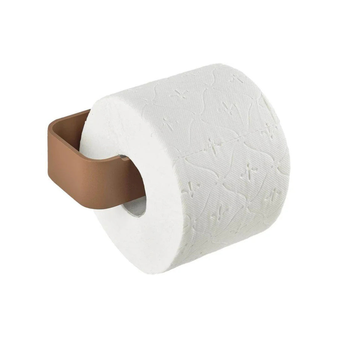 Porte-papier toilette Zone Denmark Ume avec rouleau, terracotta