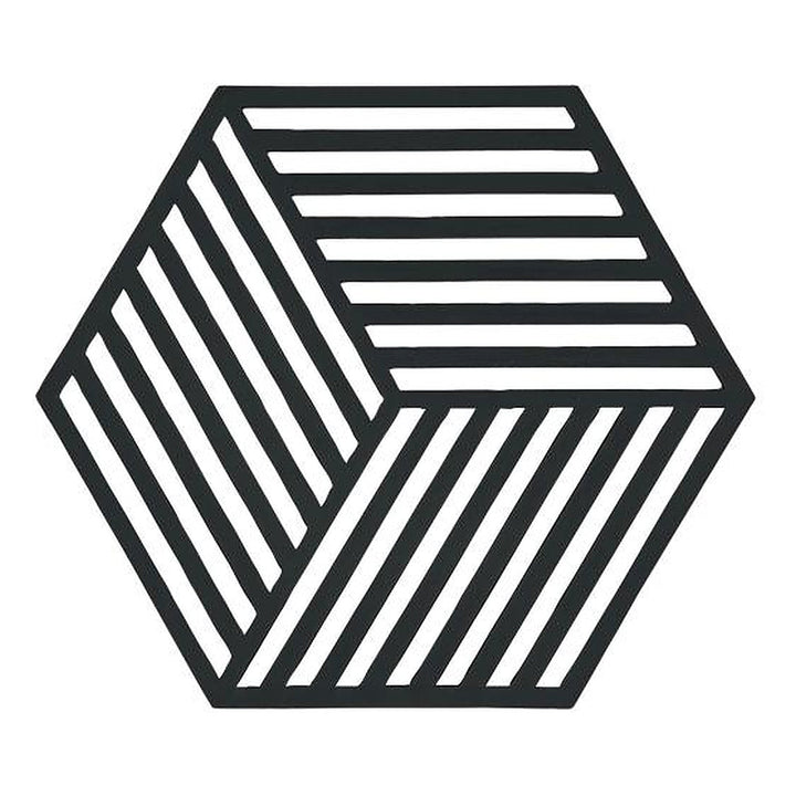 Zone Denmark Topfuntersetzer Hexagon Schwarz