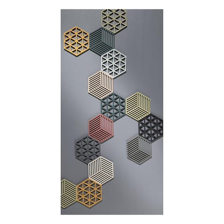Zone Denmark Topfuntersetzer Triangle Schwarz