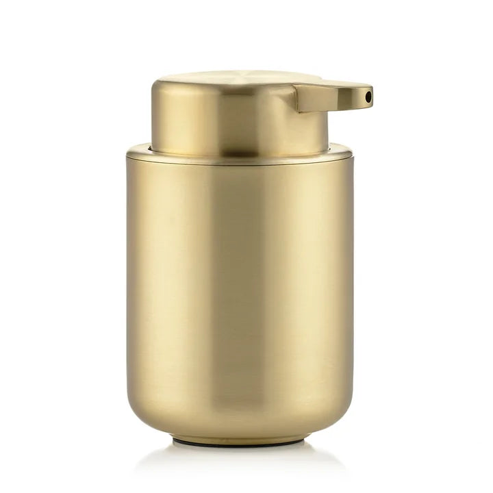 Zone Denmark Ume Seifenspender 250 ml in Gold – hochwertiger Design Seifenspender für modernes Badezimmer