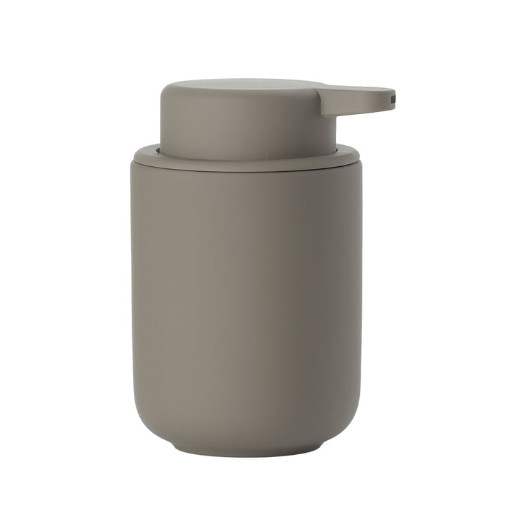 Zone Denmark Ume Seifenspender 250 ml in Taupe – eleganter Bad Seifenspender im zeitlosen skandinavischen Design